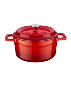 20 cm - Casseruola Rotonda In Ghisa Smaltata