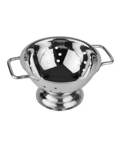 10 cm - Monoporzione Mini Colapasta In Acciaio Inox