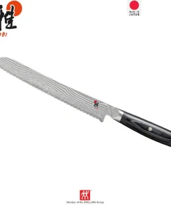 24 cm - Miyabi 5000FCD Coltello Pane In Acciaio Inox - Plastica