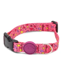 MORSO CANE COLLARE PINK THINK LARGE