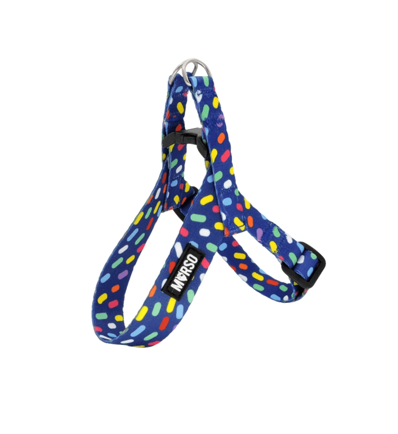 MORSO CANE PETTORINA MINI REGOLABILE COLOR INVADERS XXSMALL