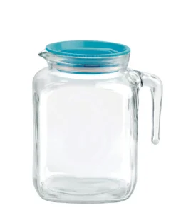 2 Litro - Frigoverre Classic Caraffa In Vetro Con Chiusura Ermetica