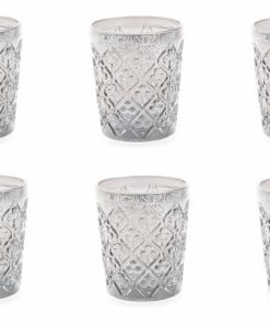24 cl - Marrakech Bicchiere Acqua in Vetro - Set 6 Pezzi