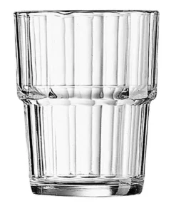 25 cl - Norvege Bicchiere Acqua in Vetro Temperato - Set 6 Pezzi