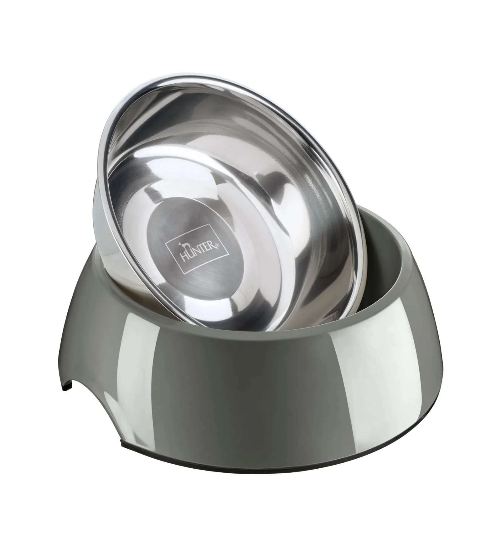 CIOTOLA MELAMINE BOWL 160ML GRIGIO - immagine 2