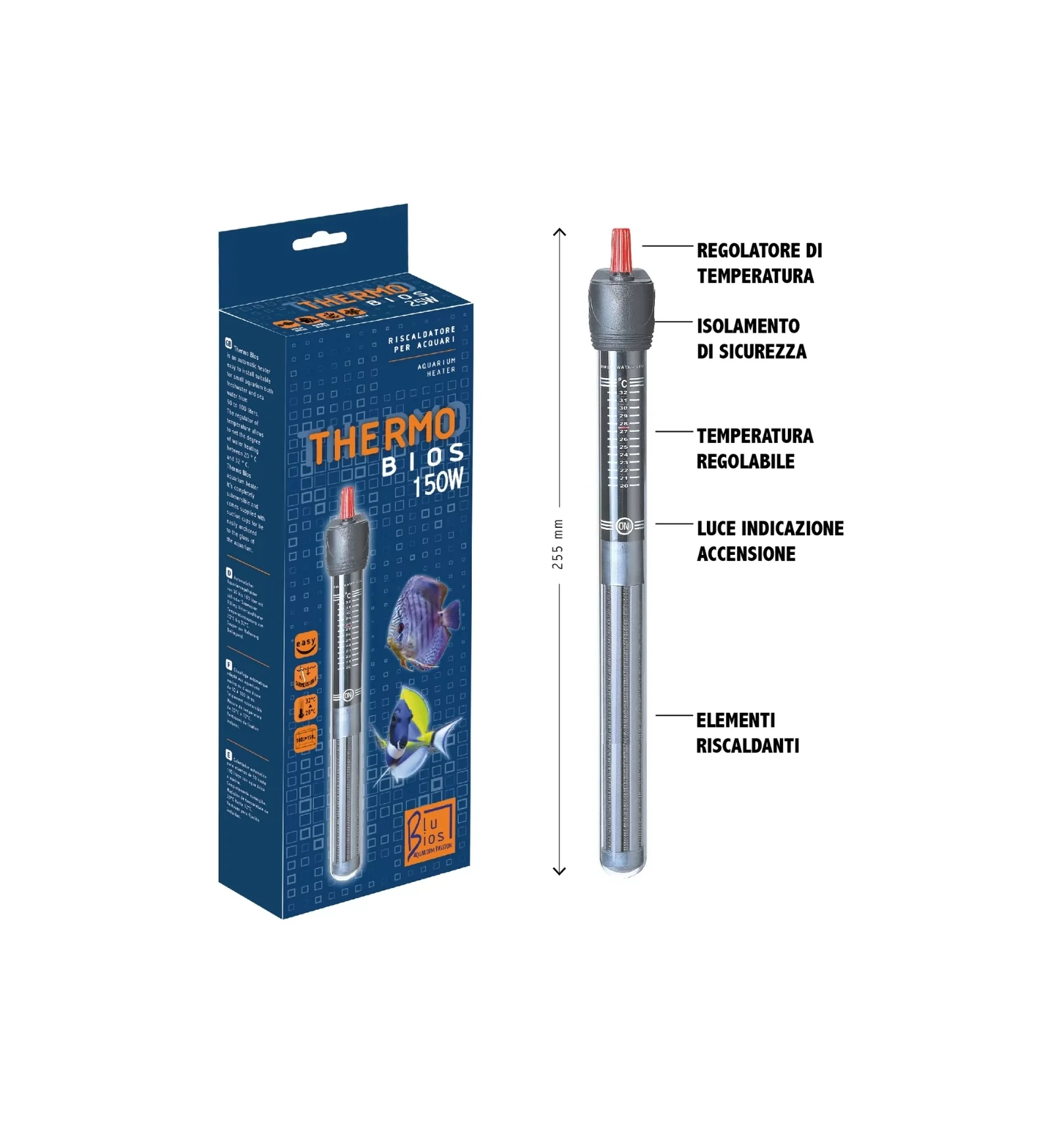 RISCALDATORE THERMO BIOS 150W